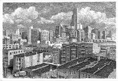 14.Chicago Skyline from Halsted - Grand